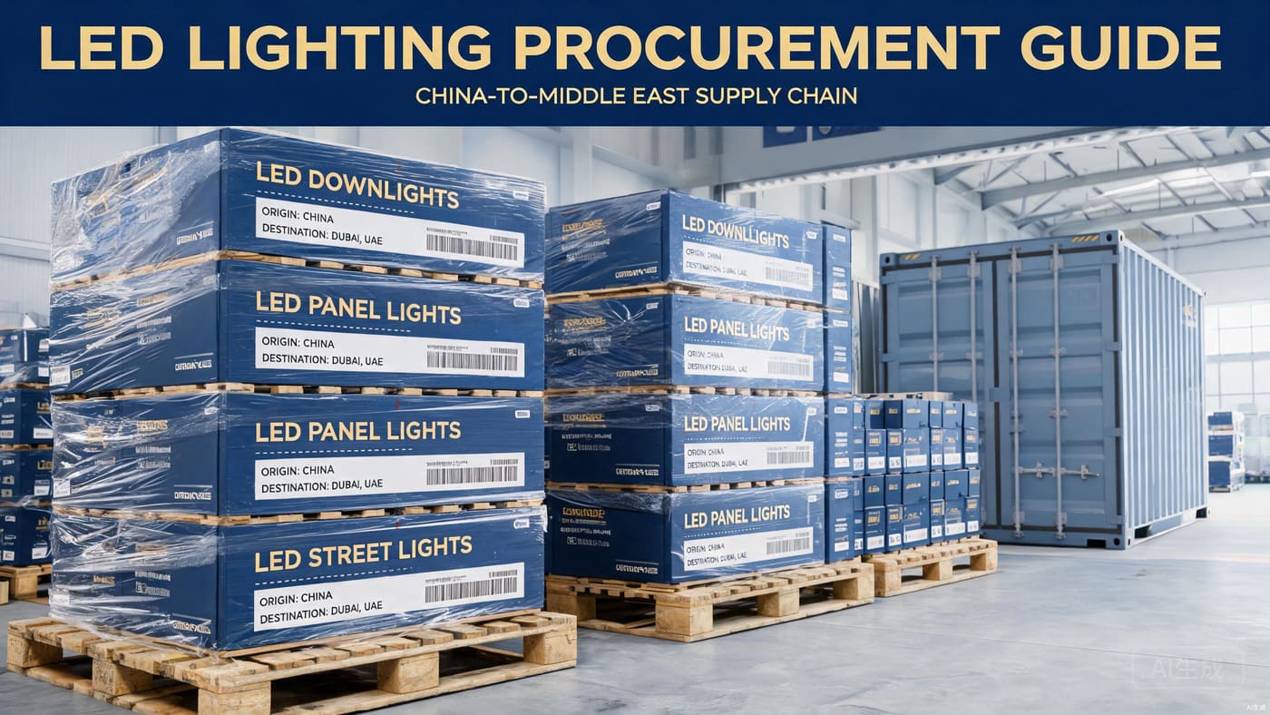 LED Lighting Procurement Guide for Middle East Importers
