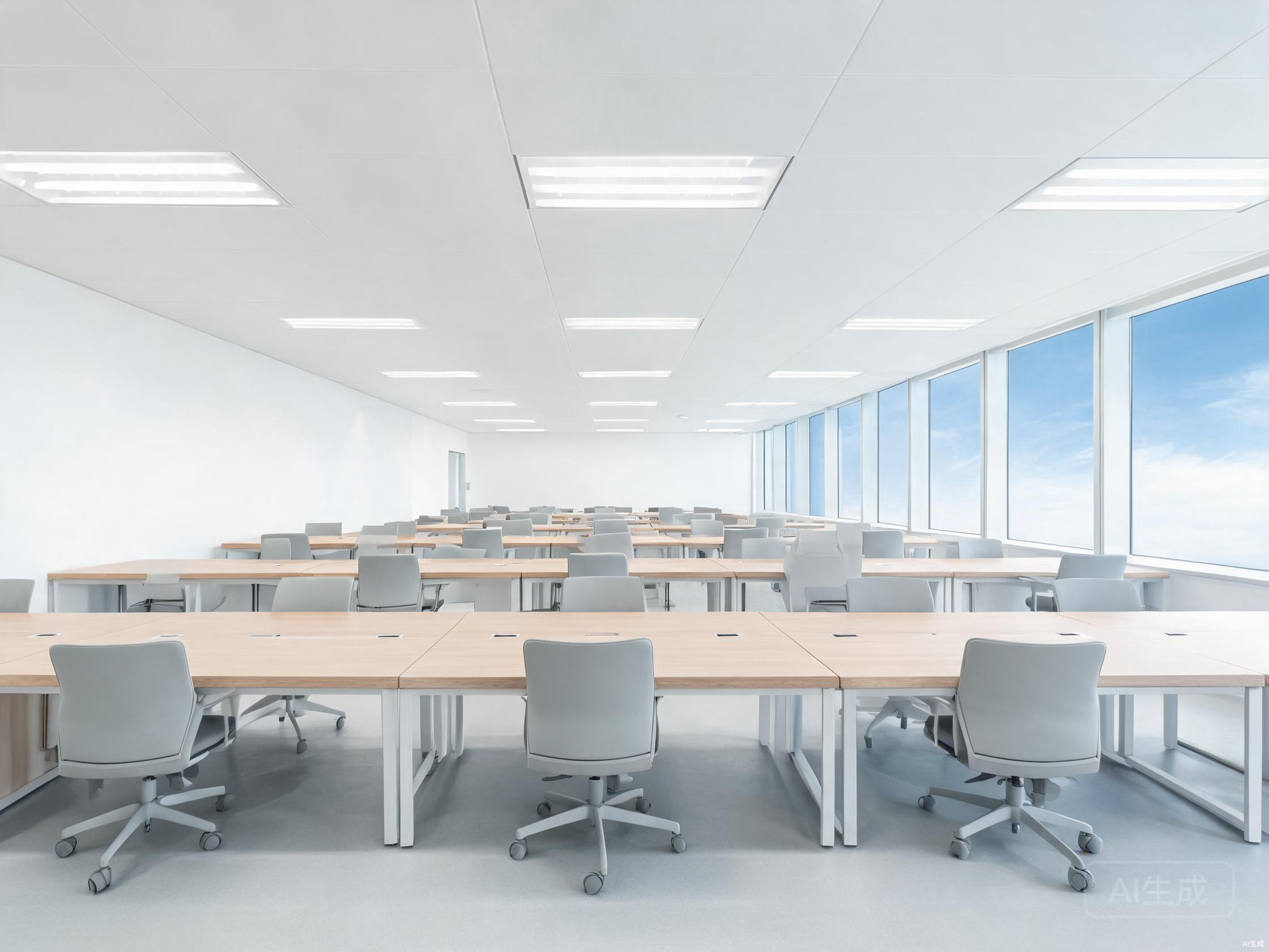 Office lighting design Saudi Arabia productivity