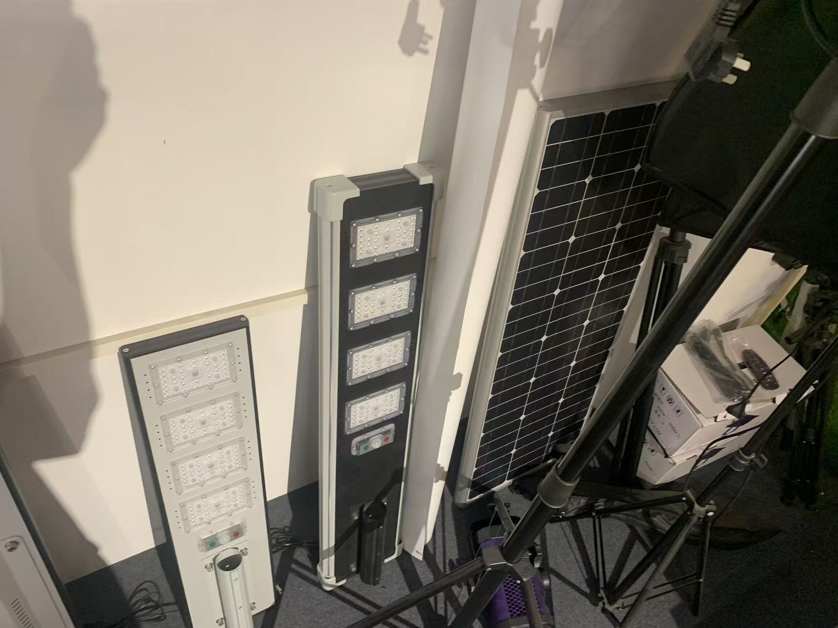 Solar LED street lights showcase